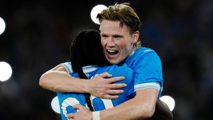 Tottenham line up transfer kitty as Napoli set huge demands for Scott McTominay