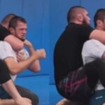 Watch: Khabib Nurmagomedov Damages Usman's Nose During Training